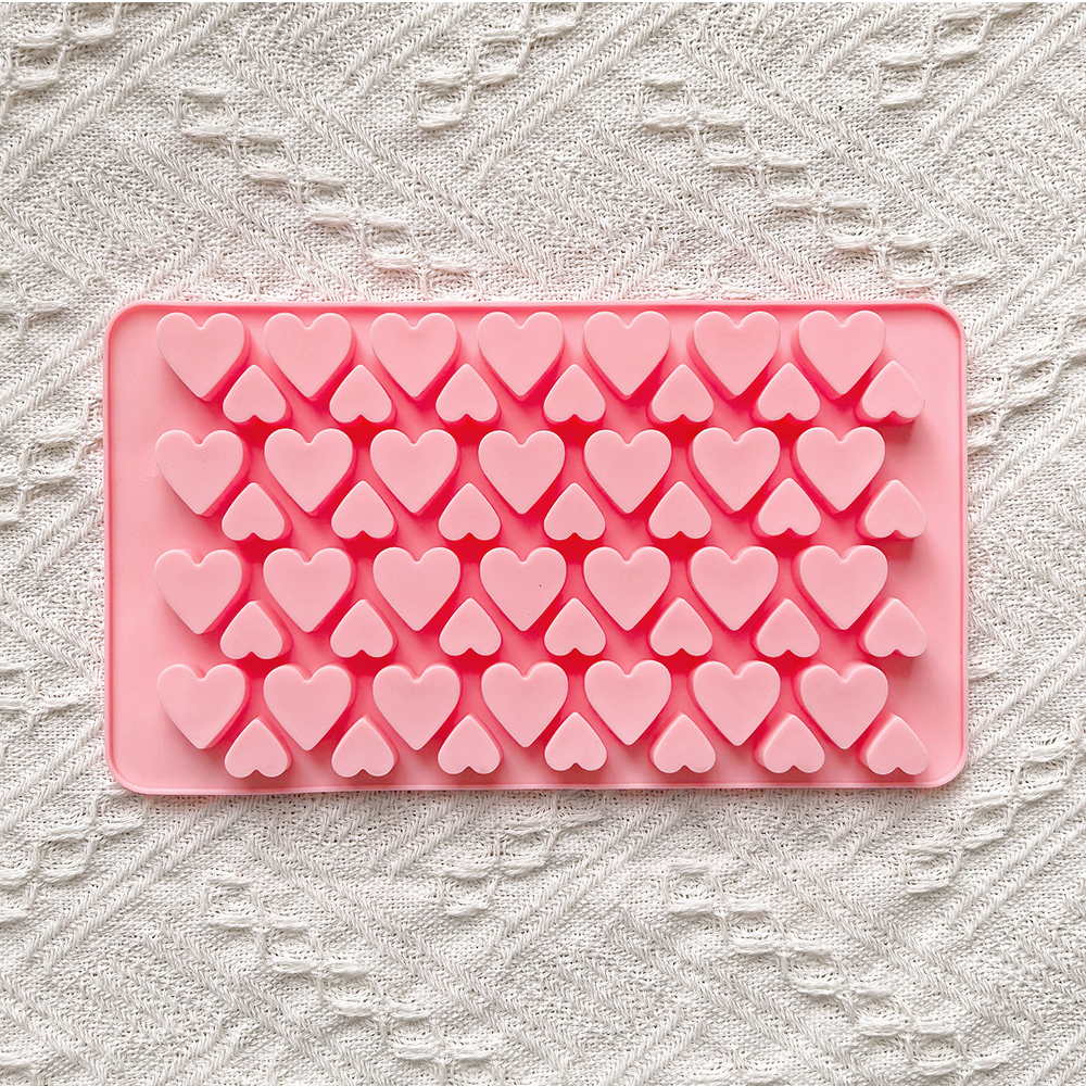 56 cavity size heart-shaped ch - Silicone Mold Tray incelemesi ve fiyatı