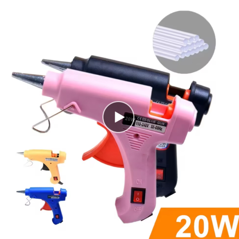 20W EU Plug glue gun.30pcs/10p - Heat Gun Small incelemesi ve fiyatı