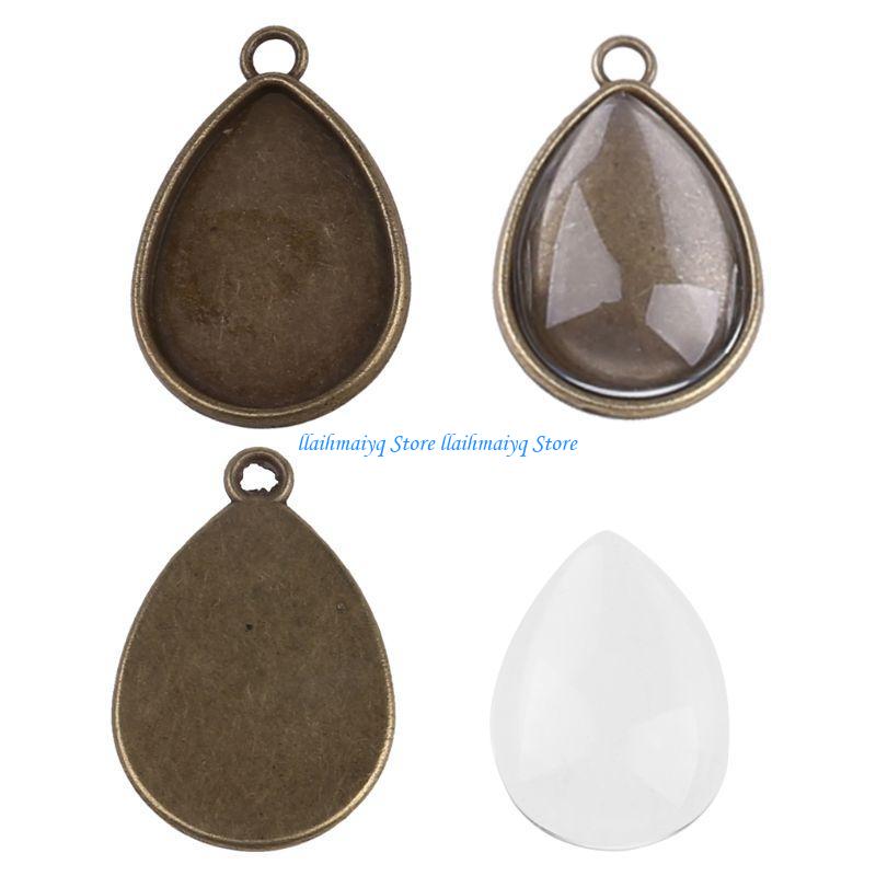 573B 60Pcs Round Pendant Blank - Bezels Set Pendant incelemesi ve fiyatı