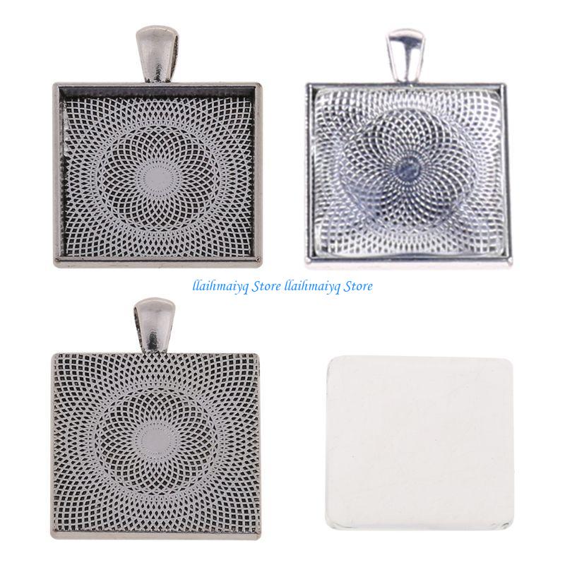 573B 60Pcs Round Pendant Blank - Bezels Set Pendant incelemesi ve fiyatı