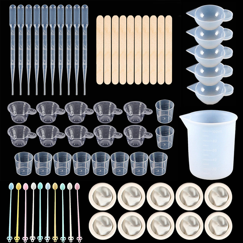 Epoxy Resin Tools Kit Silicone - Mixing Cup Silicone incelemesi ve fiyatı