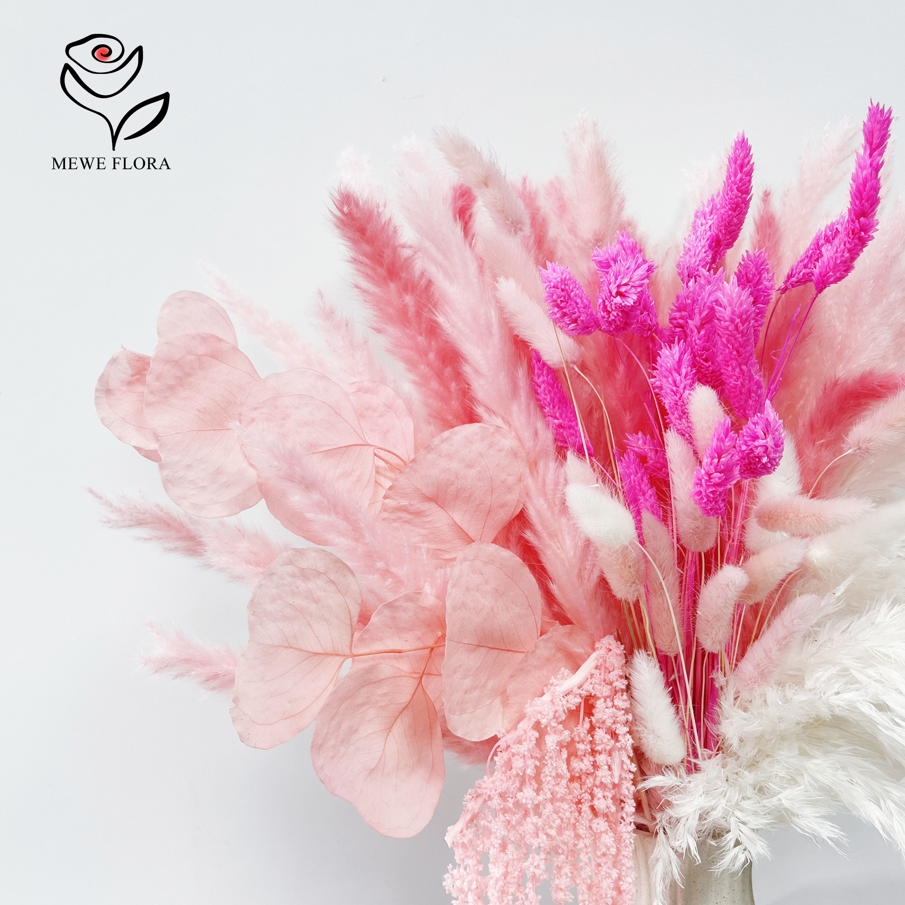 Natural Pampas Pink Dried Flow - Dried Flower Bulk incelemesi ve fiyatı