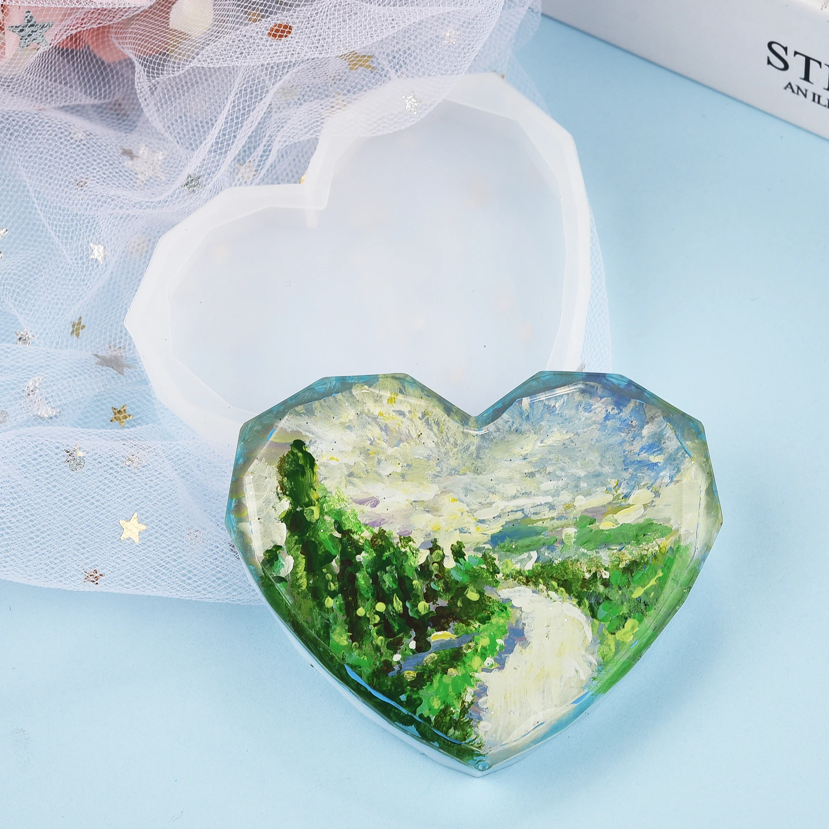 Resin Coaster Silicone Mold Ca - Coaster Mold Round incelemesi ve fiyatı