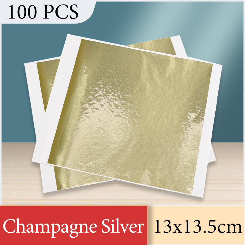 13x13.5cm Champagne Silver Foi - Gold Foil Flakes incelemesi ve fiyatı