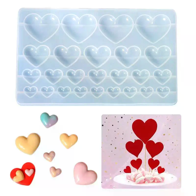 Silicone Mold Heart Shape Pend - Resin Craft Workshop incelemesi ve fiyatı