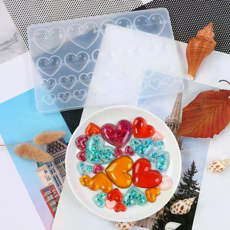 Silicone Mold Heart Shape Pend - Resin Craft Workshop incelemesi ve fiyatı