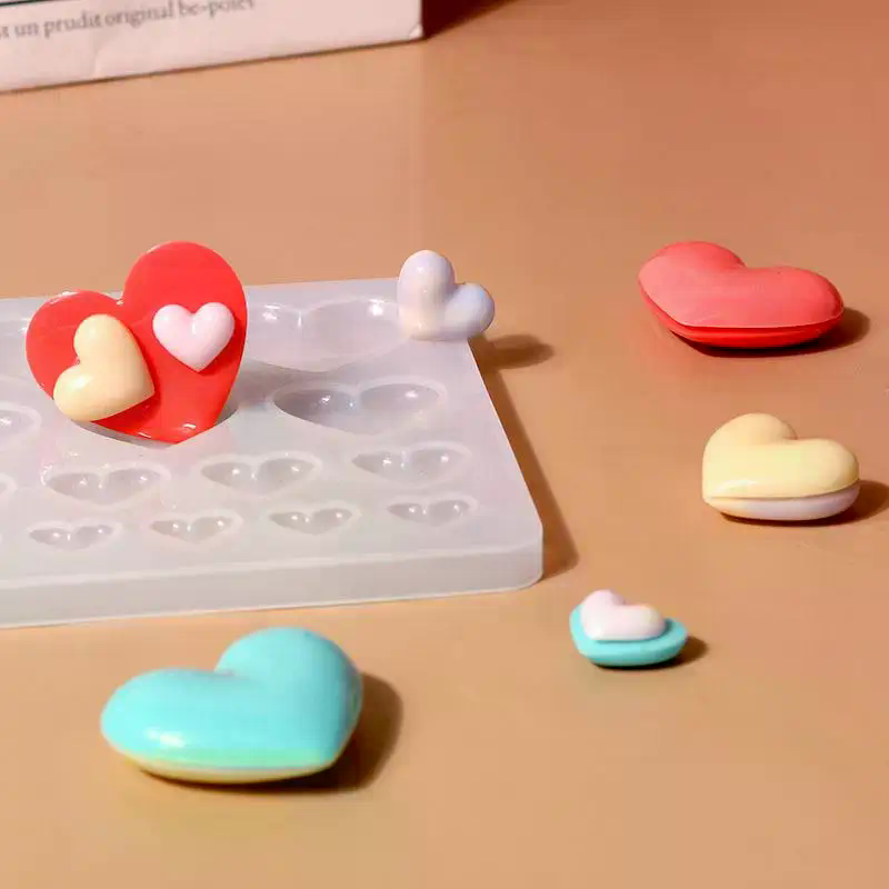 Silicone Mold Heart Shape Pend - Resin Craft Workshop incelemesi ve fiyatı