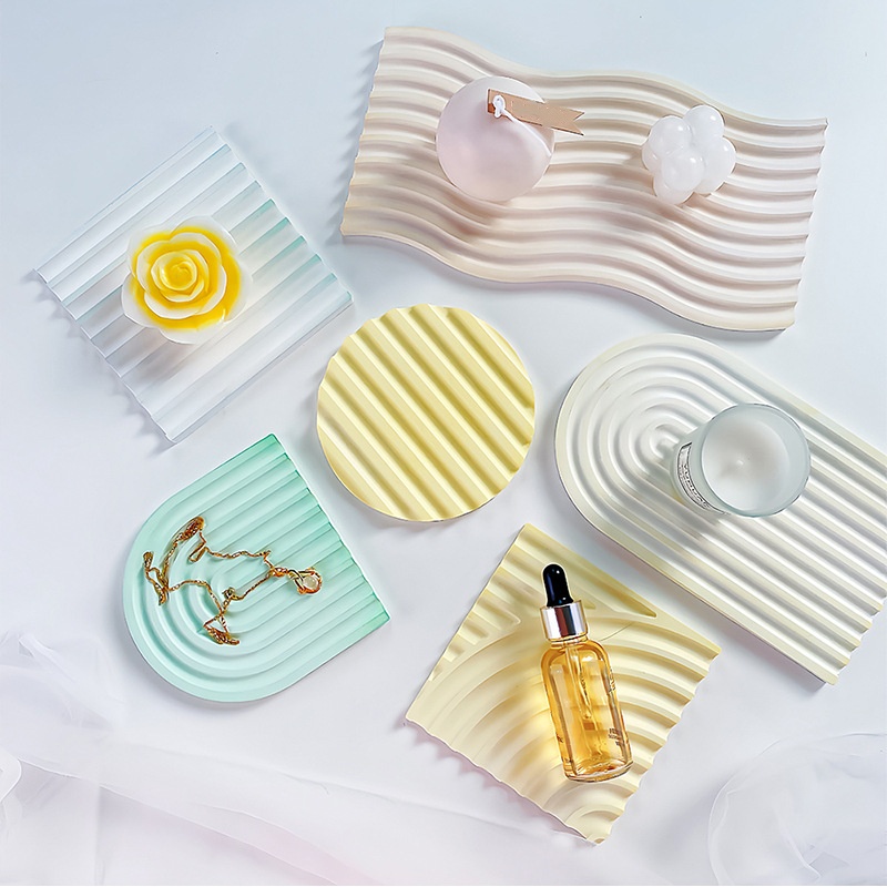 DIY Striped Wave Tray Mold For - Silicone Mold Tray incelemesi ve fiyatı