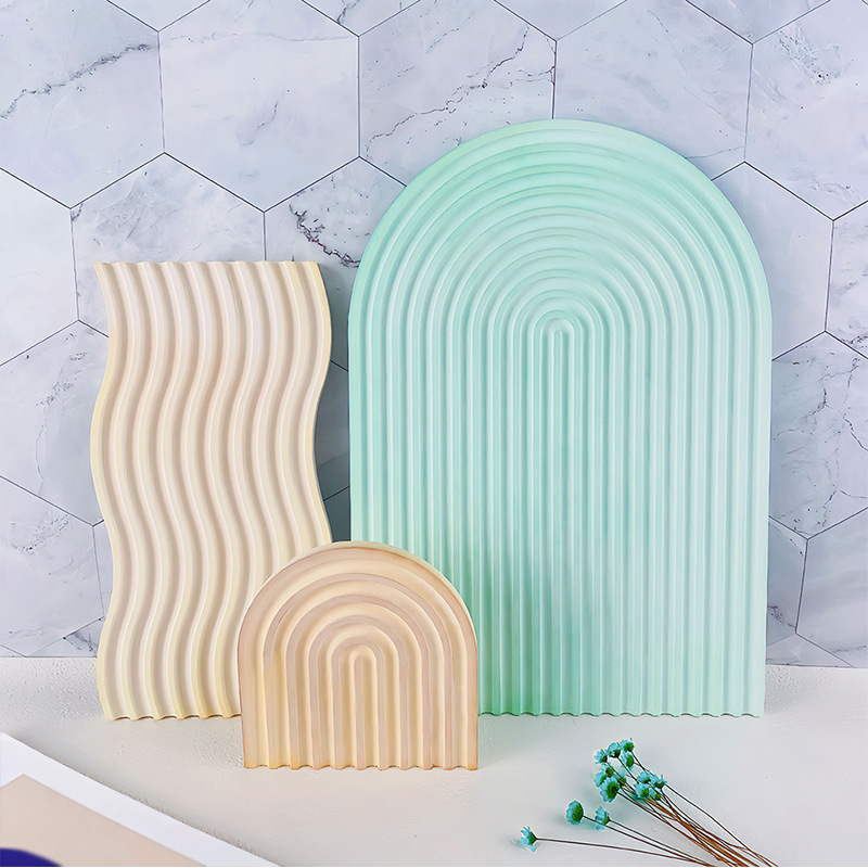 DIY Striped Wave Tray Mold For - Silicone Mold Tray incelemesi ve fiyatı