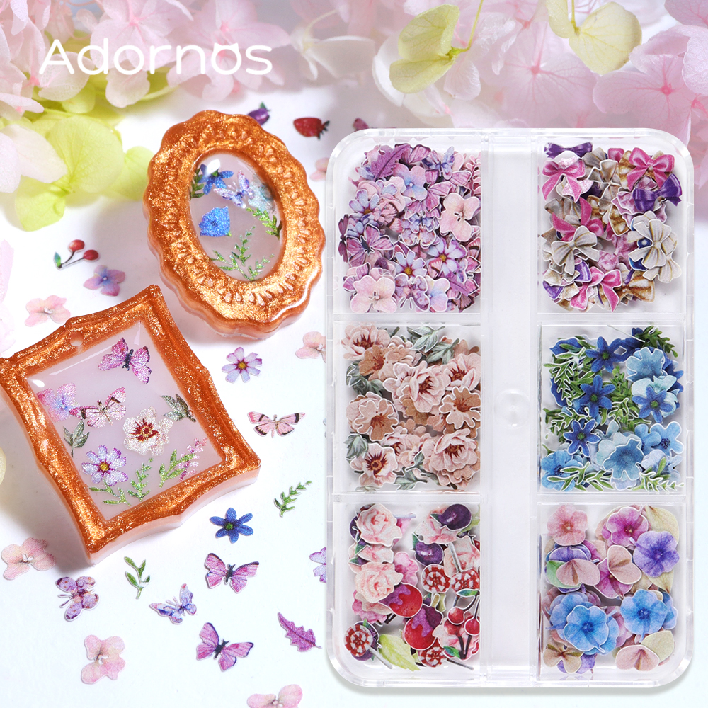180pcs/box Wood Pulp Flowers C - Flower Preservation Resin incelemesi ve fiyatı