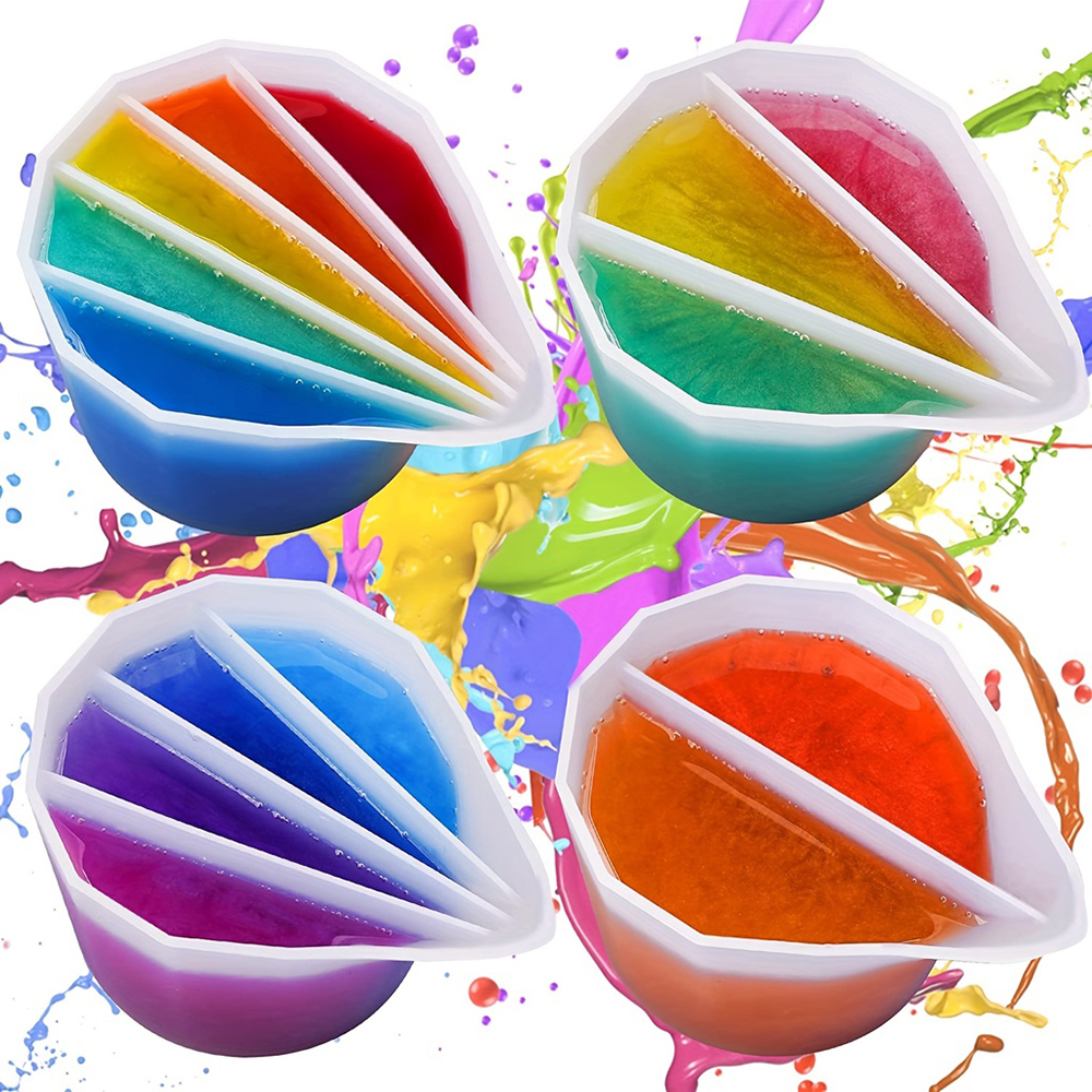2/3/4/5 Grids Silicone Split C - Mixing Cup Silicone incelemesi ve fiyatı