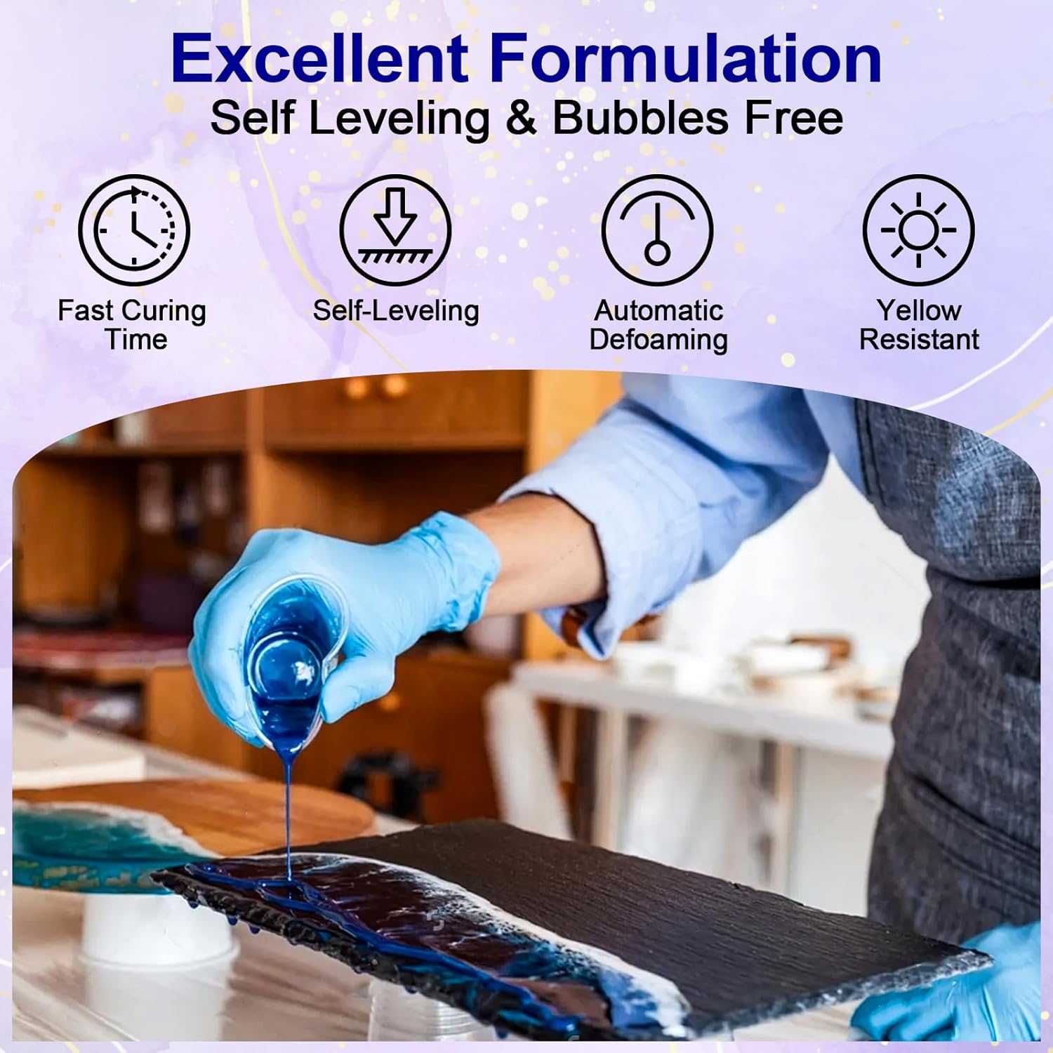 Clear Epoxy Resin AB Glue Hard - Resin Jewelry Kit incelemesi ve fiyatı