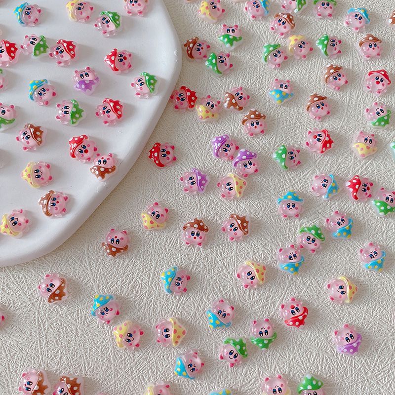 2/10/20pcs Kirby Nail Charms 3 - Crafting Resin incelemesi ve fiyatı