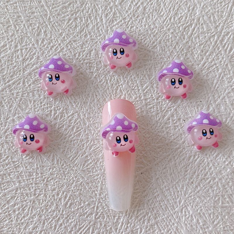 2/10/20pcs Kirby Nail Charms 3 - Crafting Resin incelemesi ve fiyatı
