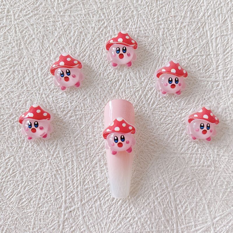 2/10/20pcs Kirby Nail Charms 3 - Crafting Resin incelemesi ve fiyatı