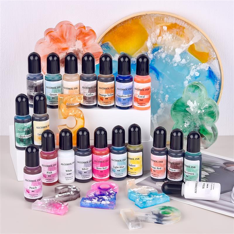 10ml/Pcs Essence Resin Alcohol - Resin Dye Alcohol incelemesi ve fiyatı