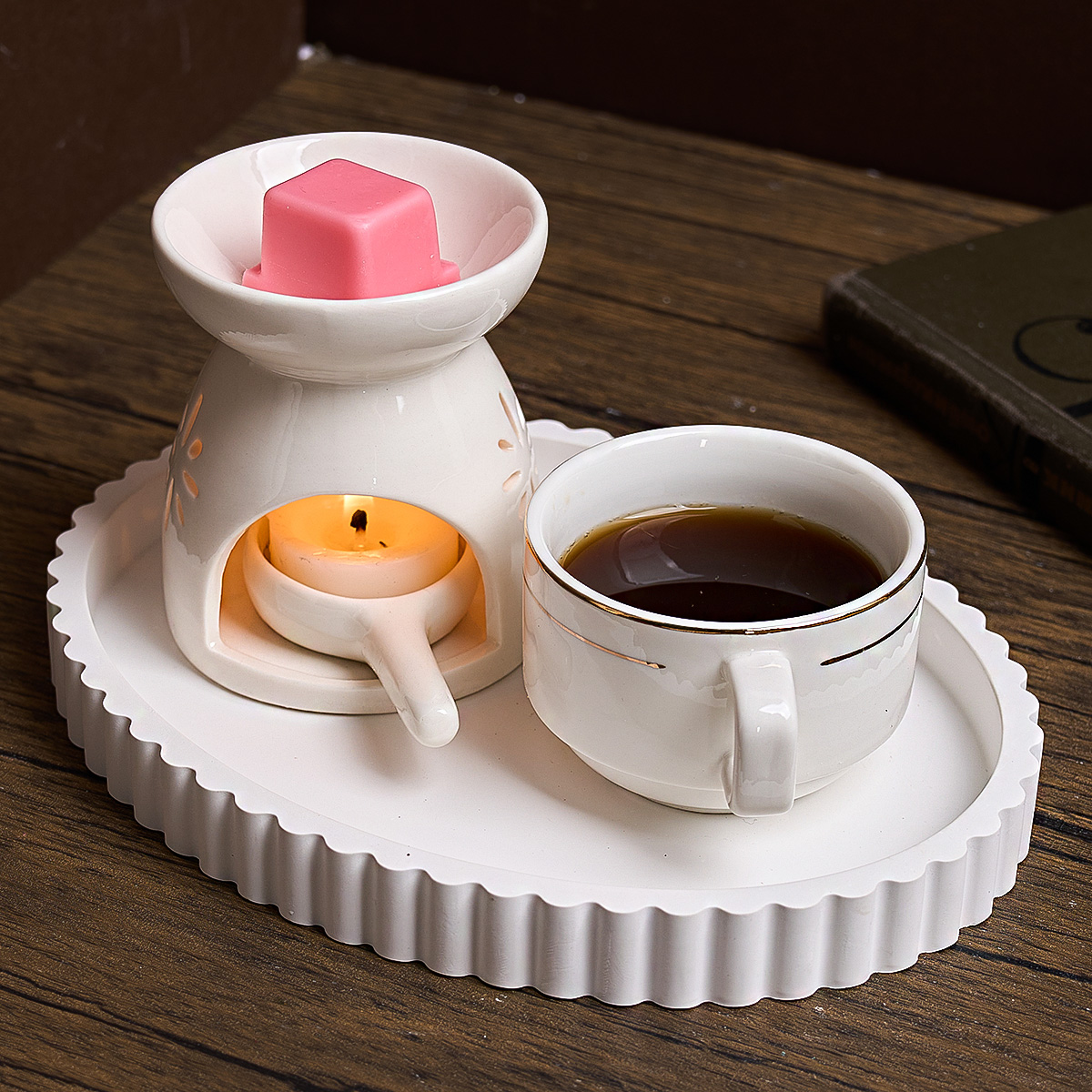 DIY Concrete Tray Silicone Mol - Coaster Mold Round incelemesi ve fiyatı