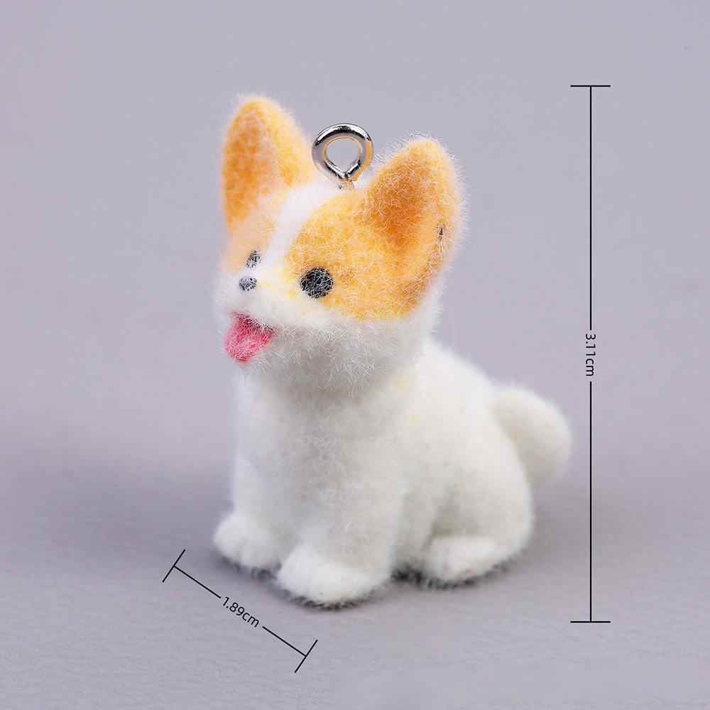 10pcs Flocking Puppy Dog Resin - Resin Craft Projects incelemesi ve fiyatı