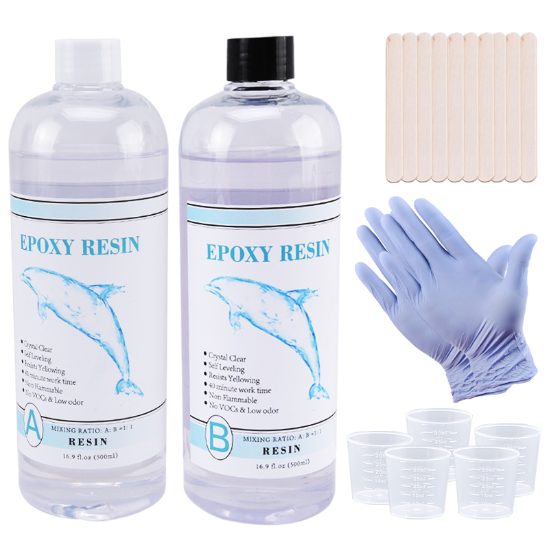 1:1 Clear Epoxy Resin Crystal  - Epoxy Uv Resin Kit incelemesi ve fiyatı