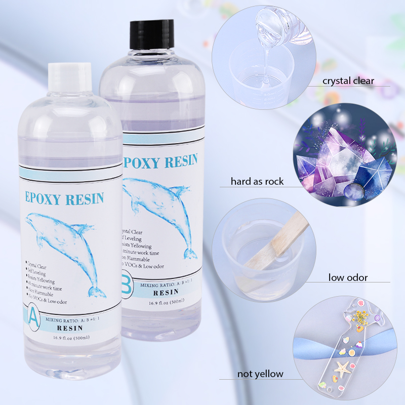 1:1 Clear Epoxy Resin Crystal  - Epoxy Uv Resin Kit incelemesi ve fiyatı