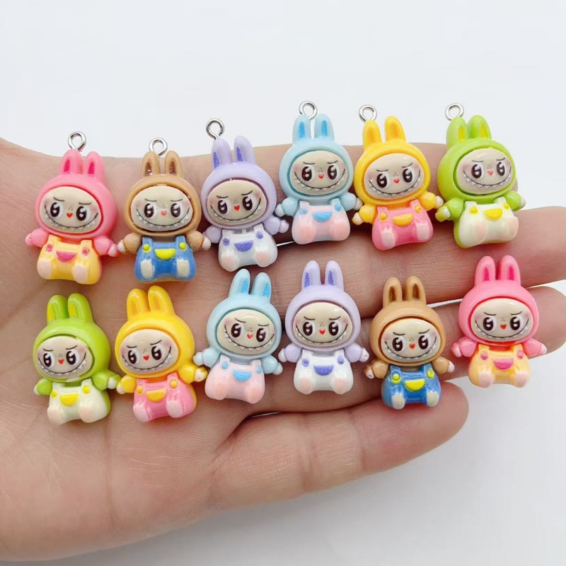 10Pcs Kawaii Rabbit Strawberry - Resin Craft Projects incelemesi ve fiyatı