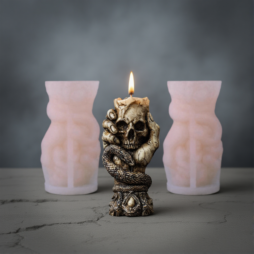 Halloween Skull Aroma Candle S - Resin Craft Workshop incelemesi ve fiyatı