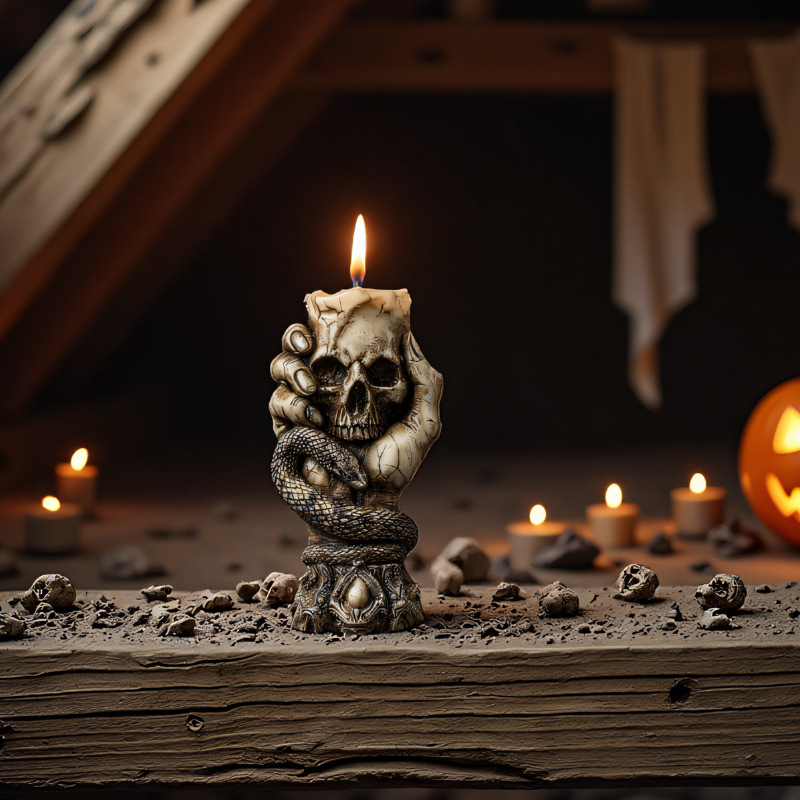 Halloween Skull Aroma Candle S - Resin Craft Workshop incelemesi ve fiyatı
