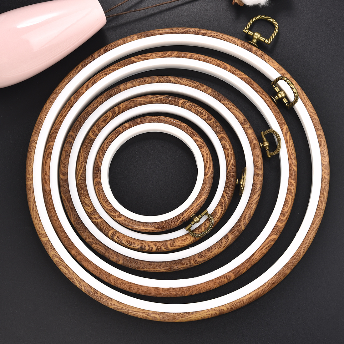 Imitated Wood Round,Oval Diffe - Wood Ring Blank incelemesi ve fiyatı