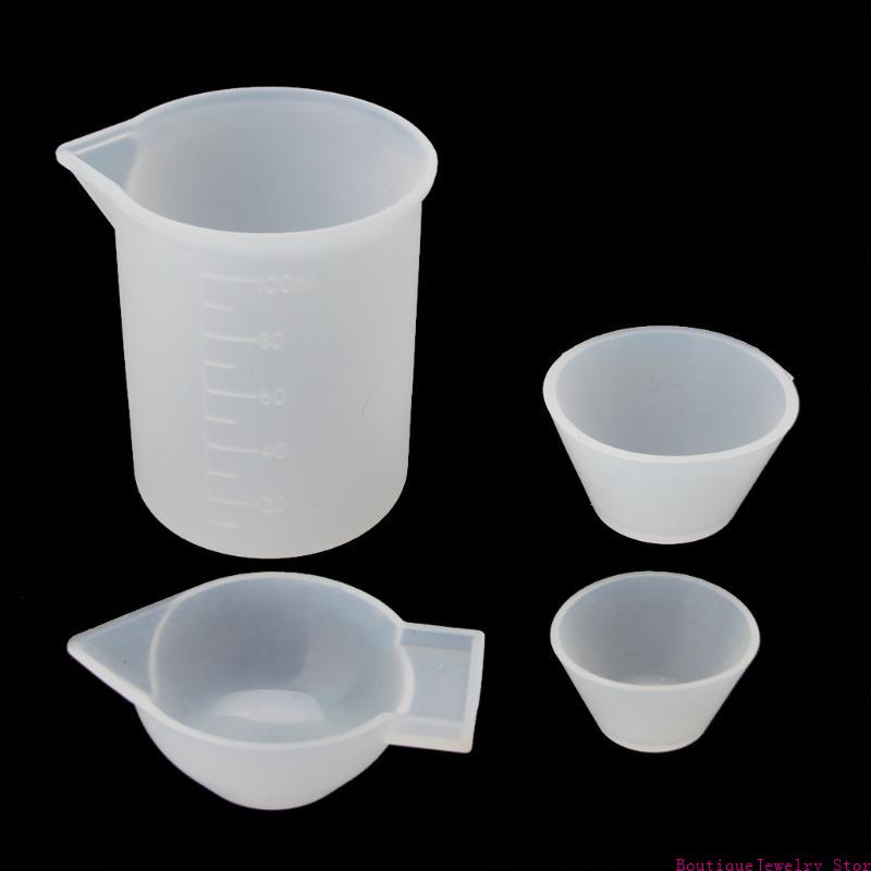 E1PE 4Pcs Silicone Mixing Cups - Mixing Cup Silicone incelemesi ve fiyatı