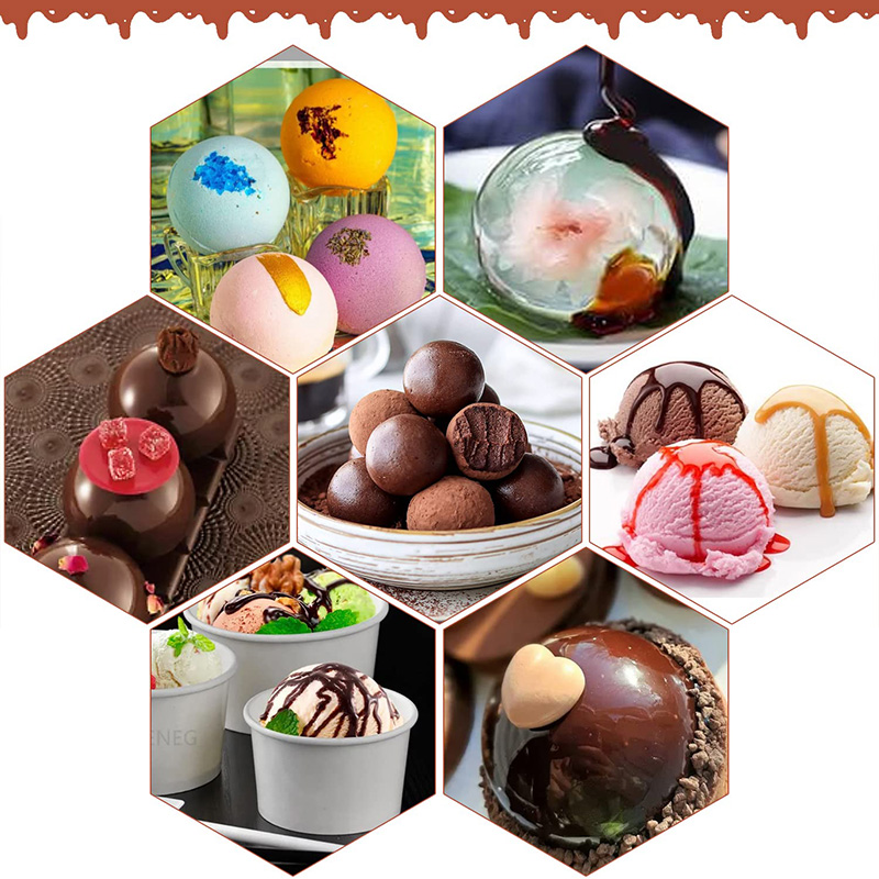 6 Cavities Semicircle Silicone - Coaster Mold Round incelemesi ve fiyatı