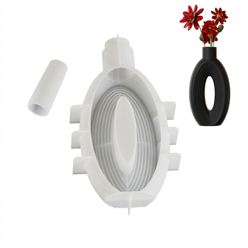 Modern Oval Stripe Silicone Va - Resin Craft Workshop incelemesi ve fiyatı