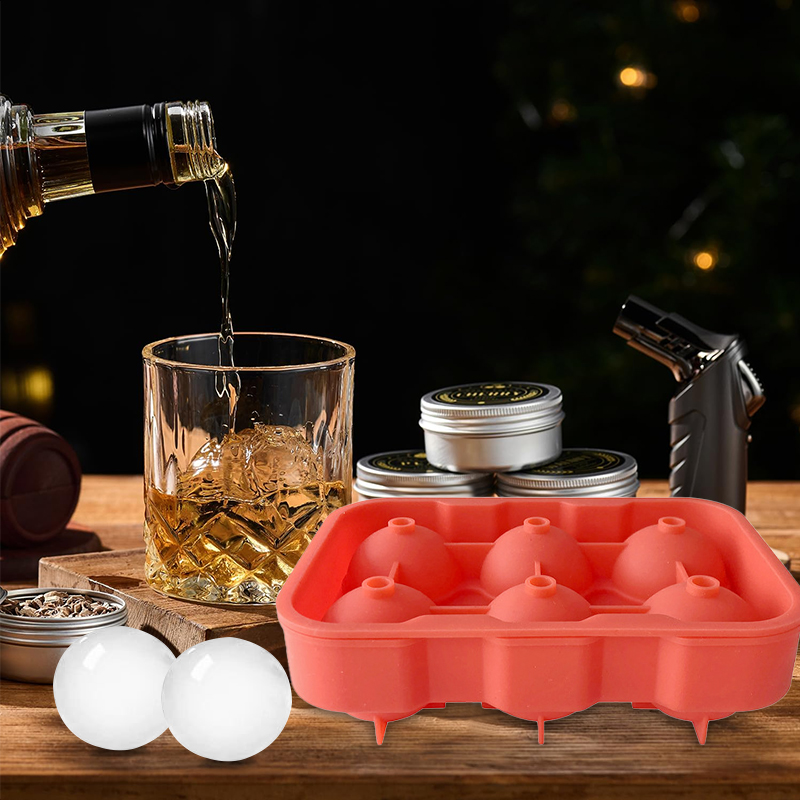 Ice grid tray with lid 6/4 rou - Coaster Mold Round incelemesi ve fiyatı