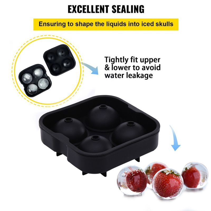 Ice grid tray with lid 6/4 rou - Coaster Mold Round incelemesi ve fiyatı
