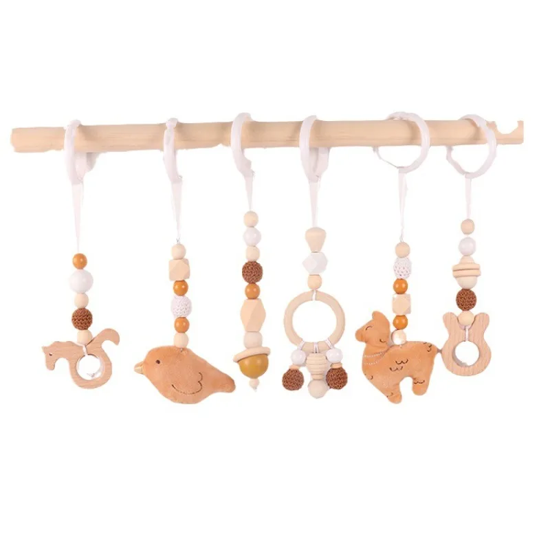6Pcs Wooden Baby Toys Wooden B - Wood Ring Blank incelemesi ve fiyatı