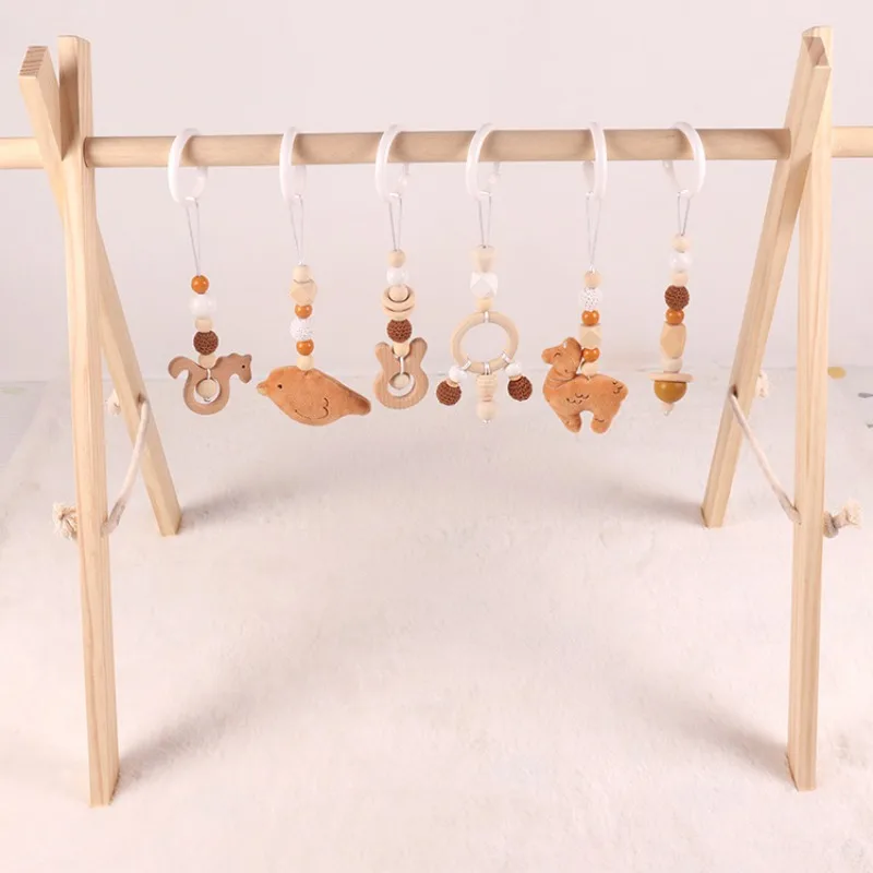 6Pcs Wooden Baby Toys Wooden B - Wood Ring Blank incelemesi ve fiyatı