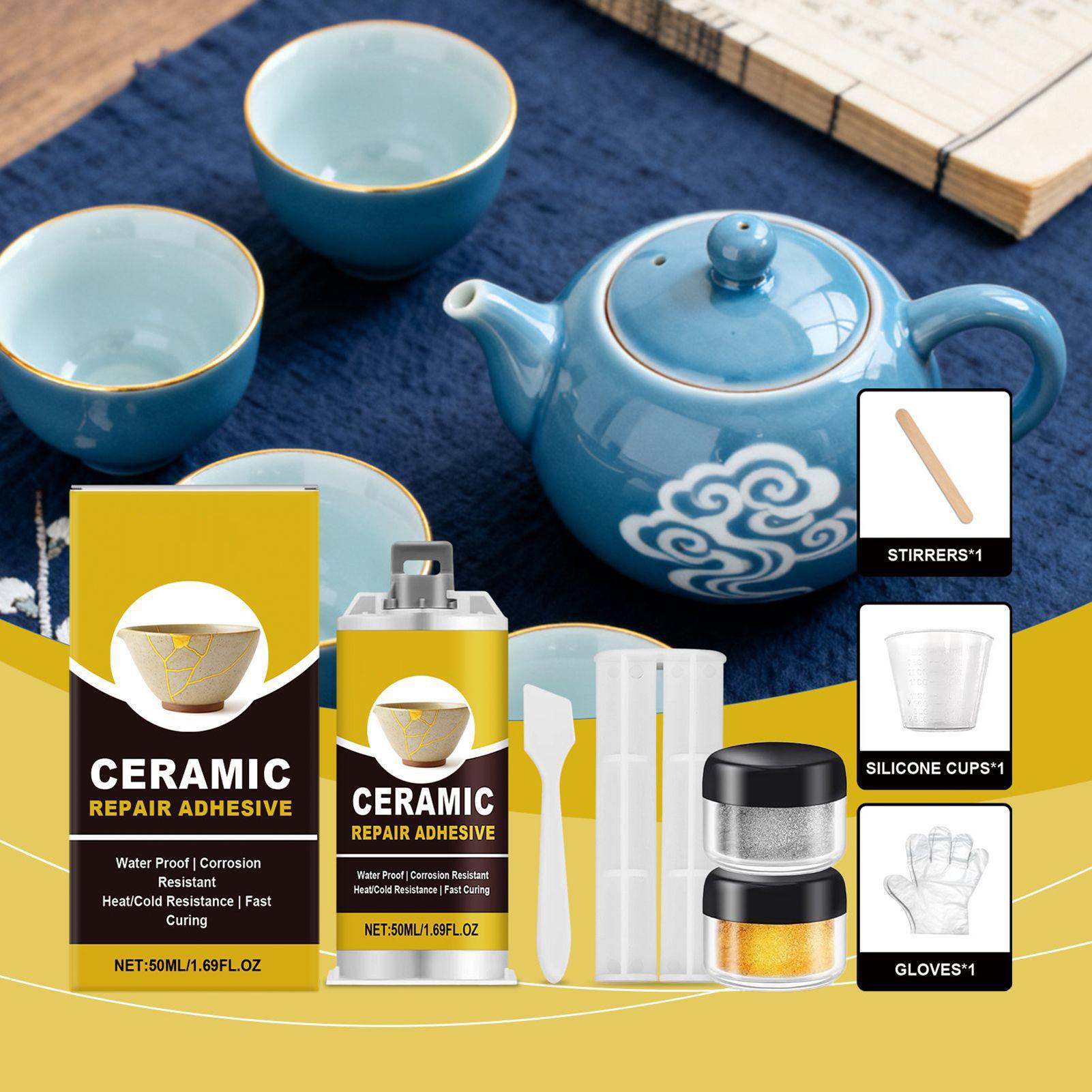 Ceramic Glass Repair Kit Epoxy - Resin Craft Workshop incelemesi ve fiyatı
