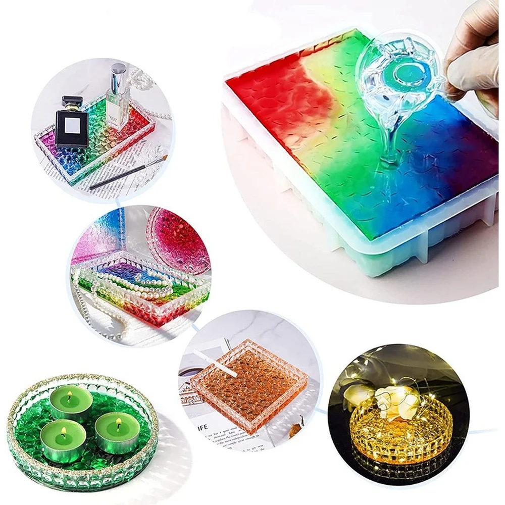 Ashtray Glass Crystal Texture  - Coaster Mold Round incelemesi ve fiyatı