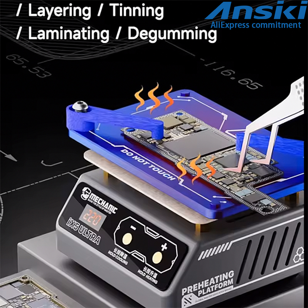 MECHANIC ix5 Ultra Heating Pla - Heat Gun Small incelemesi ve fiyatı