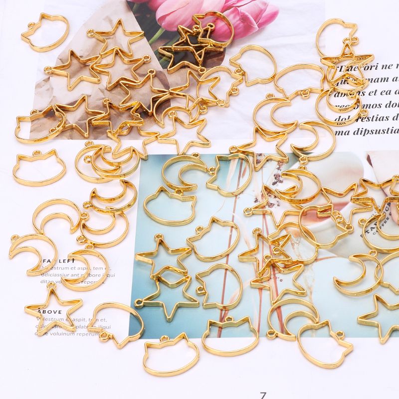 90 Pieces Mini Geometric Frame - Bezels Set Pendant incelemesi ve fiyatı
