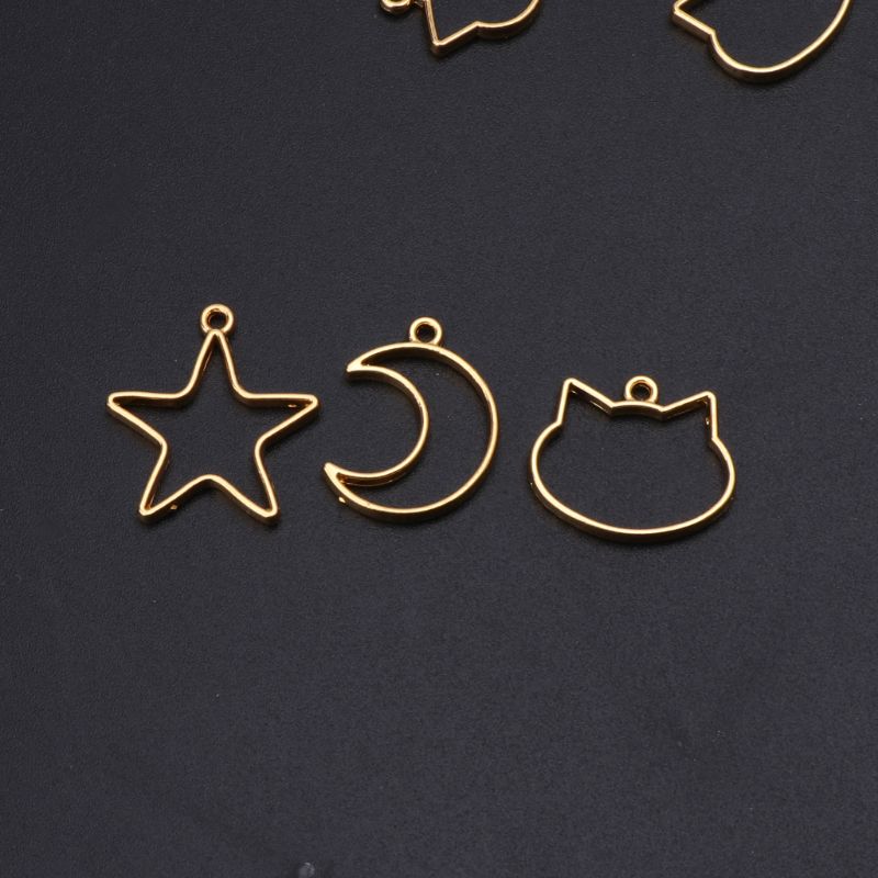 90 Pieces Mini Geometric Frame - Bezels Set Pendant incelemesi ve fiyatı