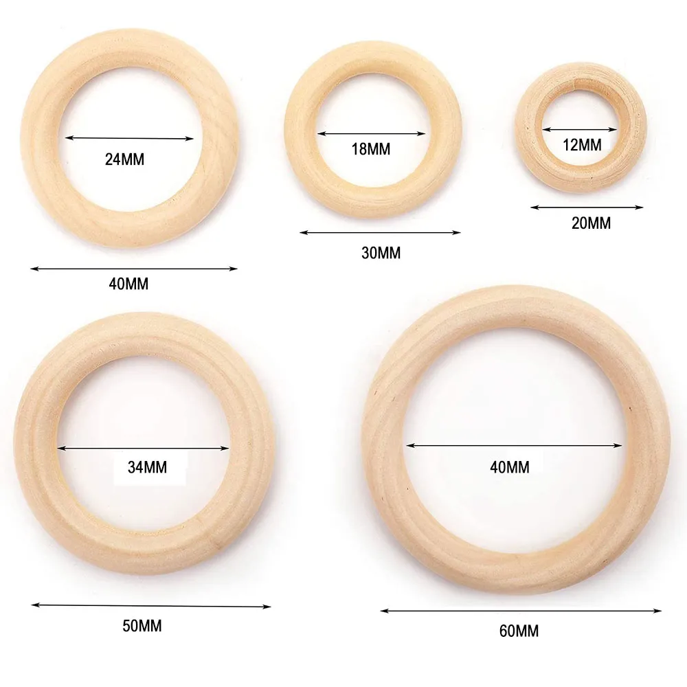 Wooden Rings Wooden Hoops for  - Wood Ring Blank incelemesi ve fiyatı