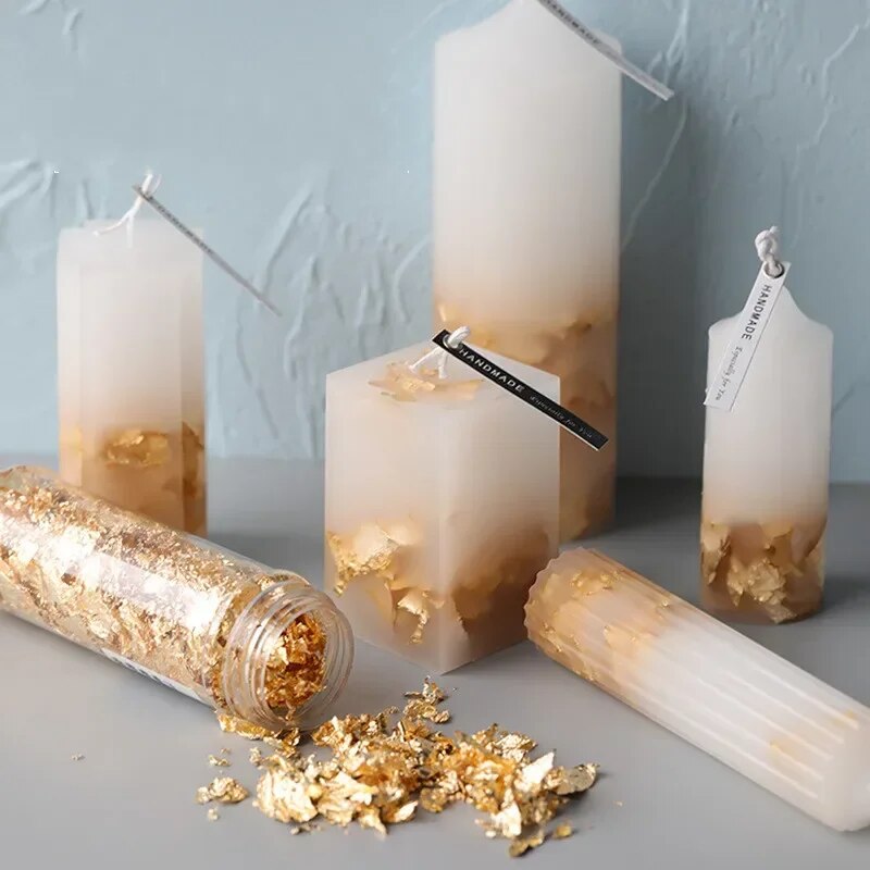2g/1g Metallic Foil Flakes Gol - Gold Foil Flakes incelemesi ve fiyatı