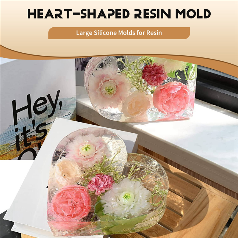 Y51A-Large Silicone Molds For  - Flower Preservation Resin incelemesi ve fiyatı