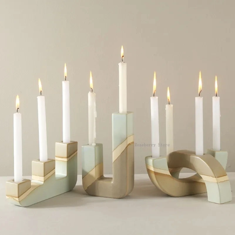 Geometry Candlestick Silicone  - Serving Tray Mold incelemesi ve fiyatı