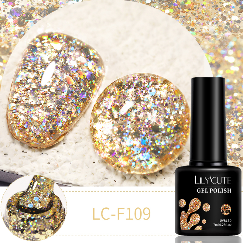 LILYCUTE 7ml 6Pcs/Set Glitter  - Resin Glitter Pack incelemesi ve fiyatı