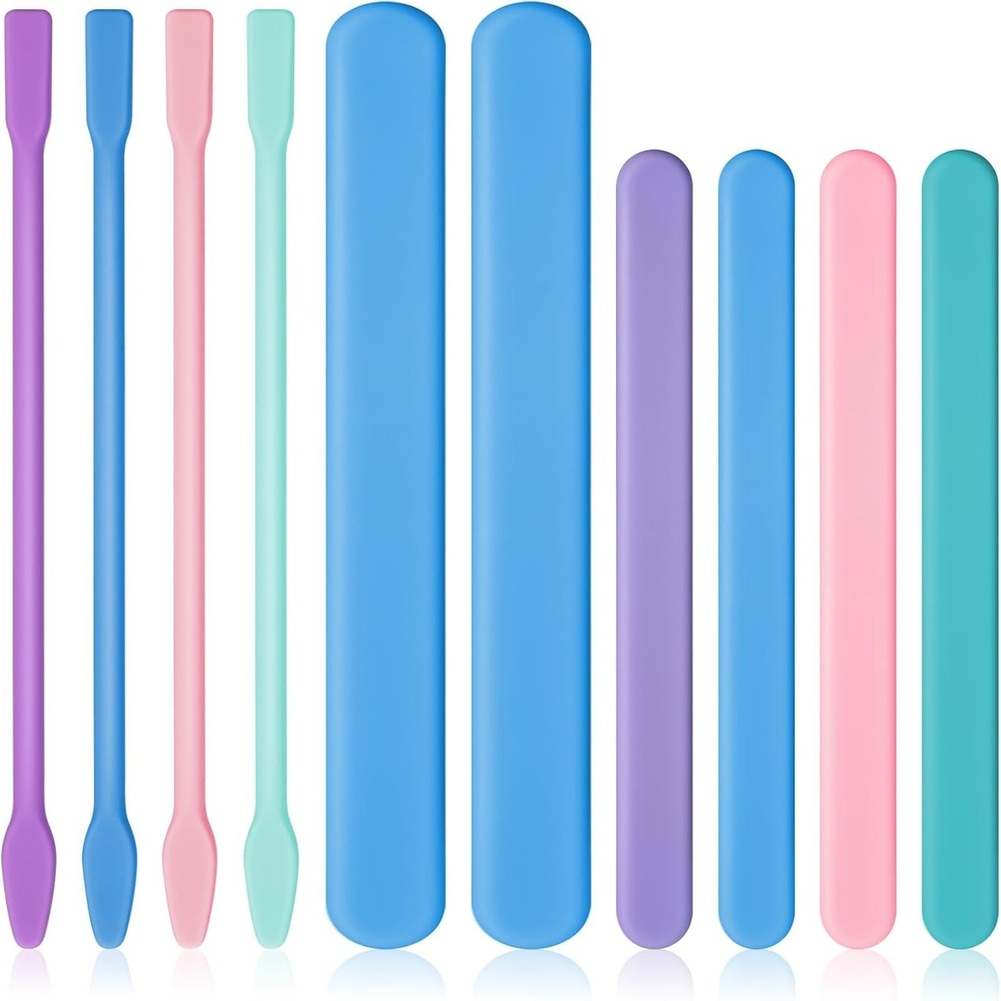10 Piece Silicone Stirring Set - Resin Craft Workshop incelemesi ve fiyatı