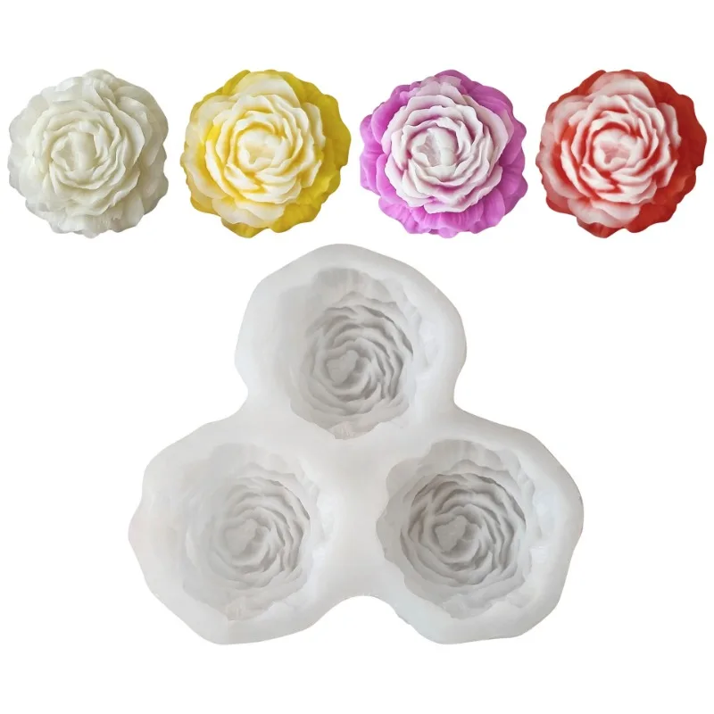 Peony Flower Candle Silicone M - Resin Craft Ideas incelemesi ve fiyatı