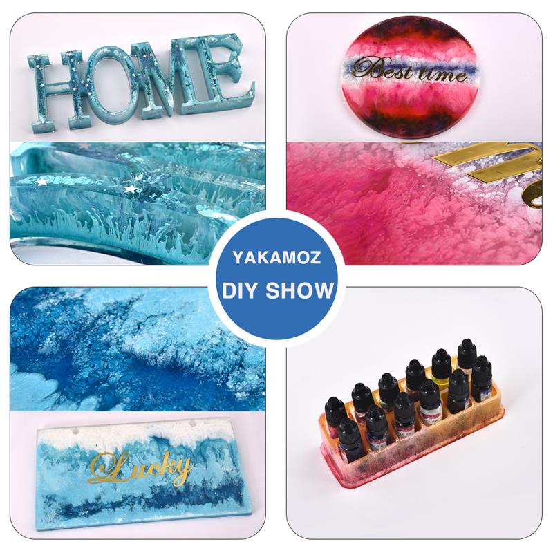 1 Set Epoxy Resin Pigment Kit  - Resin Dye Alcohol incelemesi ve fiyatı